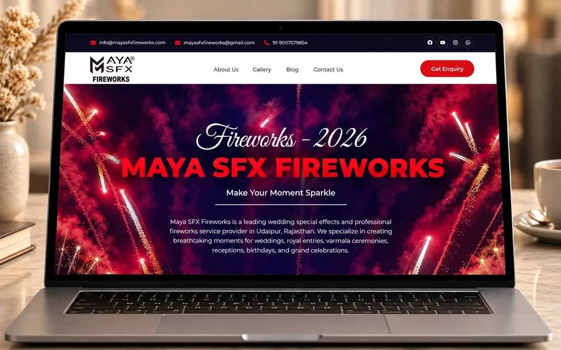 Maya SFX Fireworks